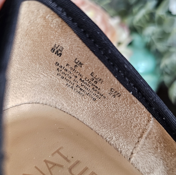 Sz 8 Naturalizer suede feel snakeskin look heels - Picture 4 of 10